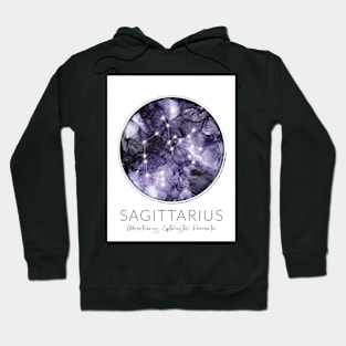 Sagittarius Zodiac Moon Constellation Hoodie